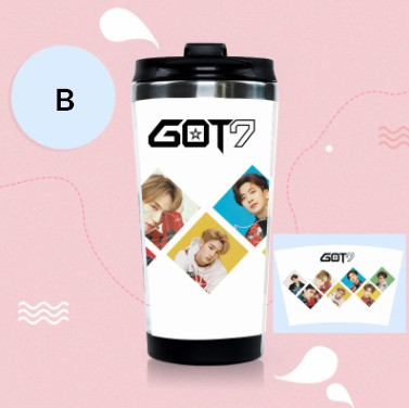 กระบอกน้ำสเตนเลส GOT7 - Eyes On You