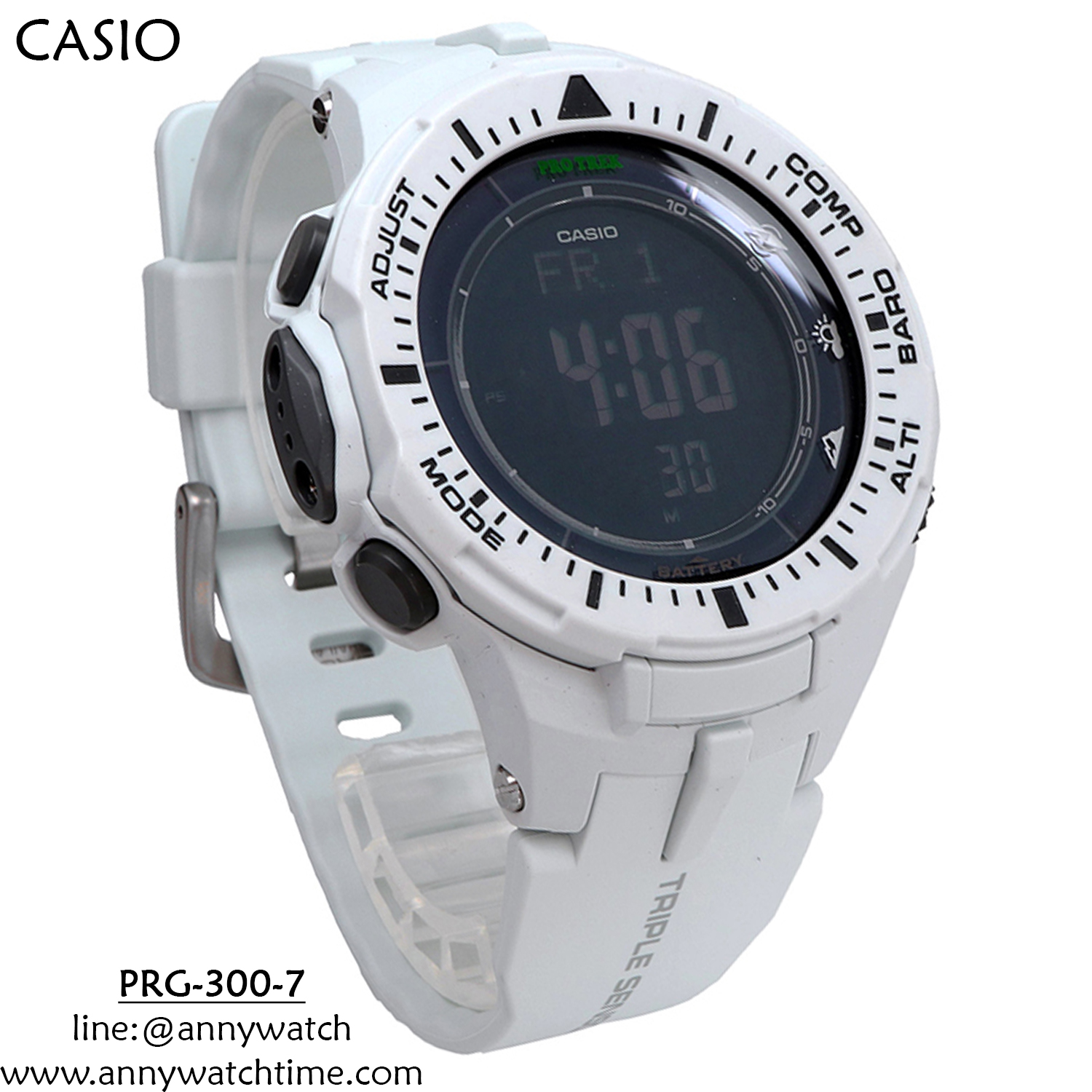 PROTREK PRG-300-7 - จำหน่ายนาฬิกาของแท้ 100% อะไหล่นาฬิกา