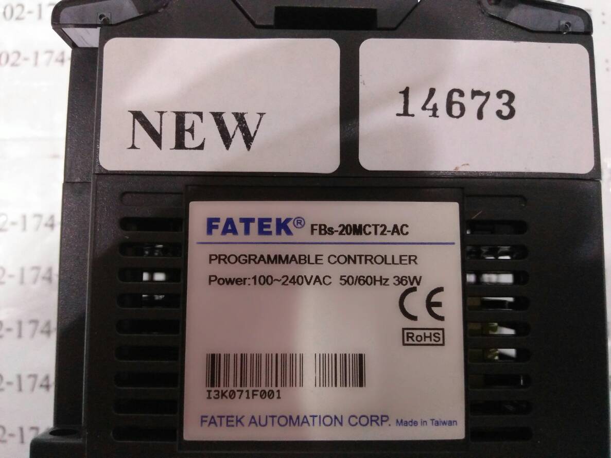PLC “ FATEK ” รุ่น FBS-20MCT2-AC