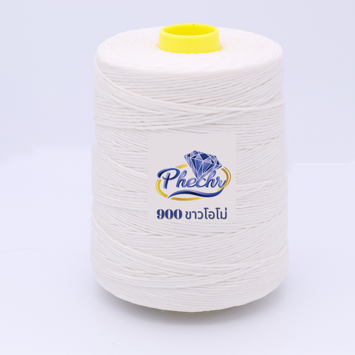 เชือกเทียนเบอร์ 2 ตราเพชร ม้วนใหญ่ เชือกเทียนถักสร้อยพระ เชือกเทียนเย็บหนัง