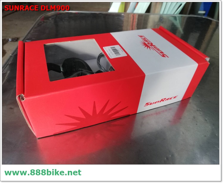 มือเกียร์เสือภูเขา Sunrace 3x9 สปีด DLM900,2018 มีสาย (มีกล่อง)