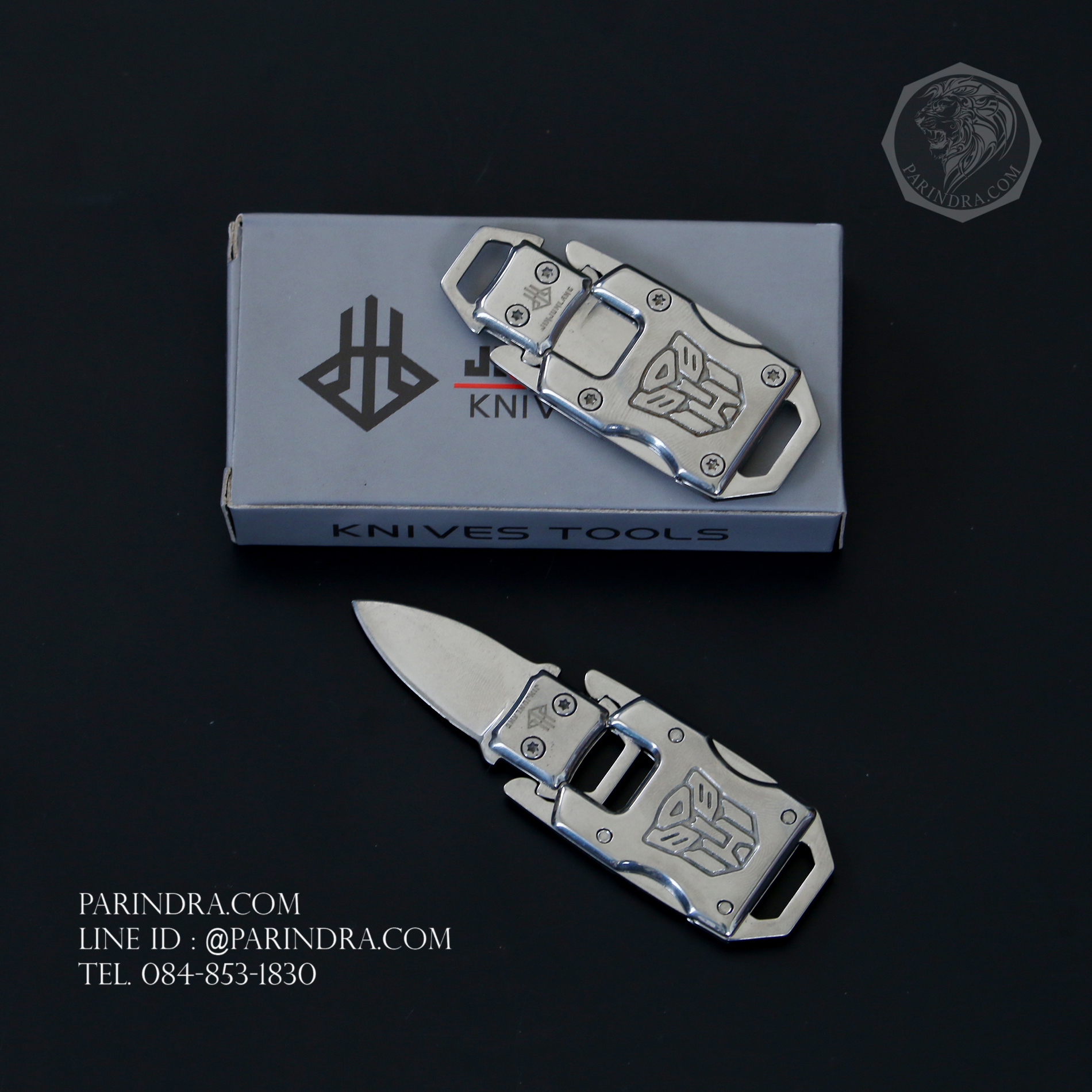 มีดเล็กแบบถอดประกอบได้ JINJUNLANG รุ่น JL-10A หน้าหุ่นยนต์