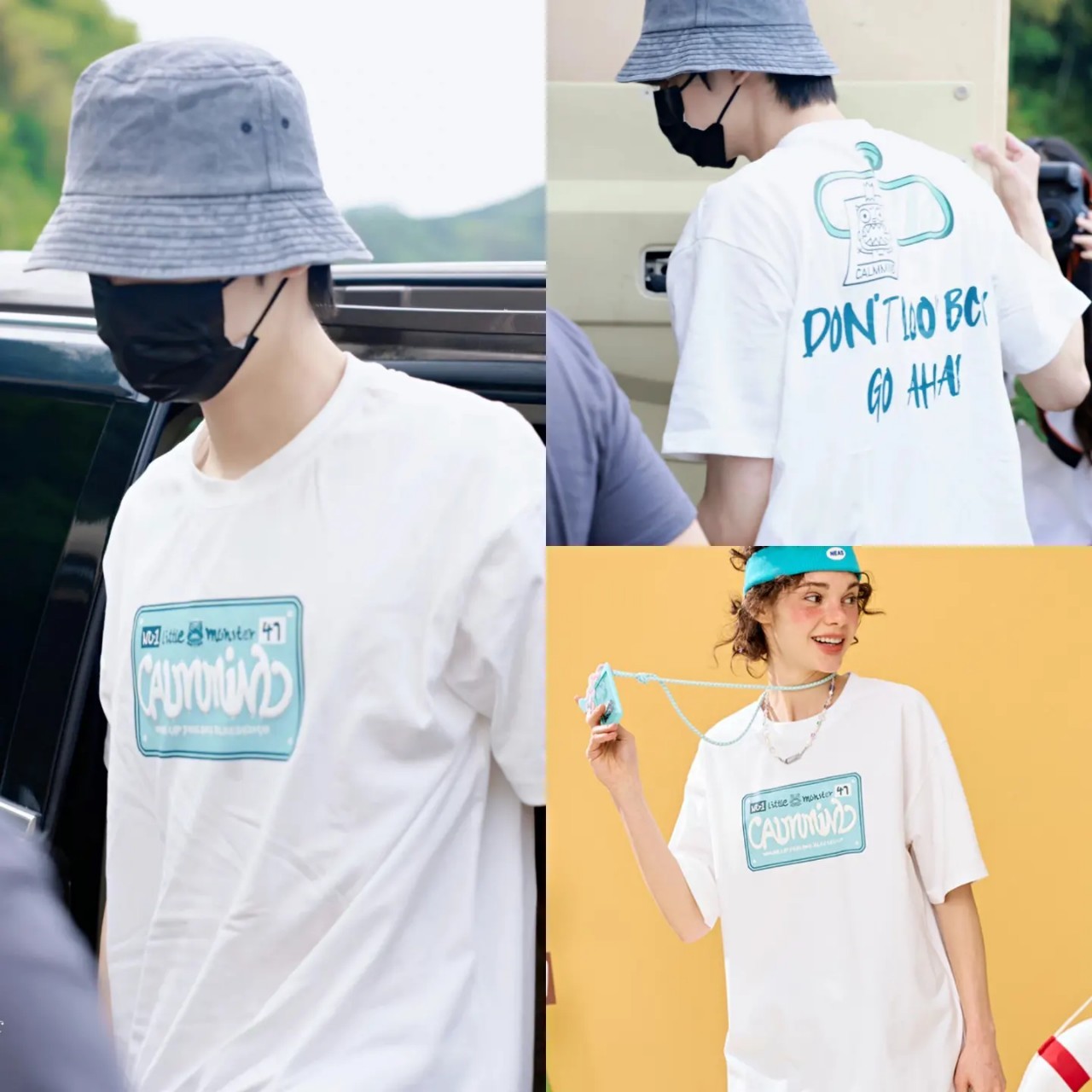 เสื้อ CALMMIND แบบ หลัวอีโจว ใส่