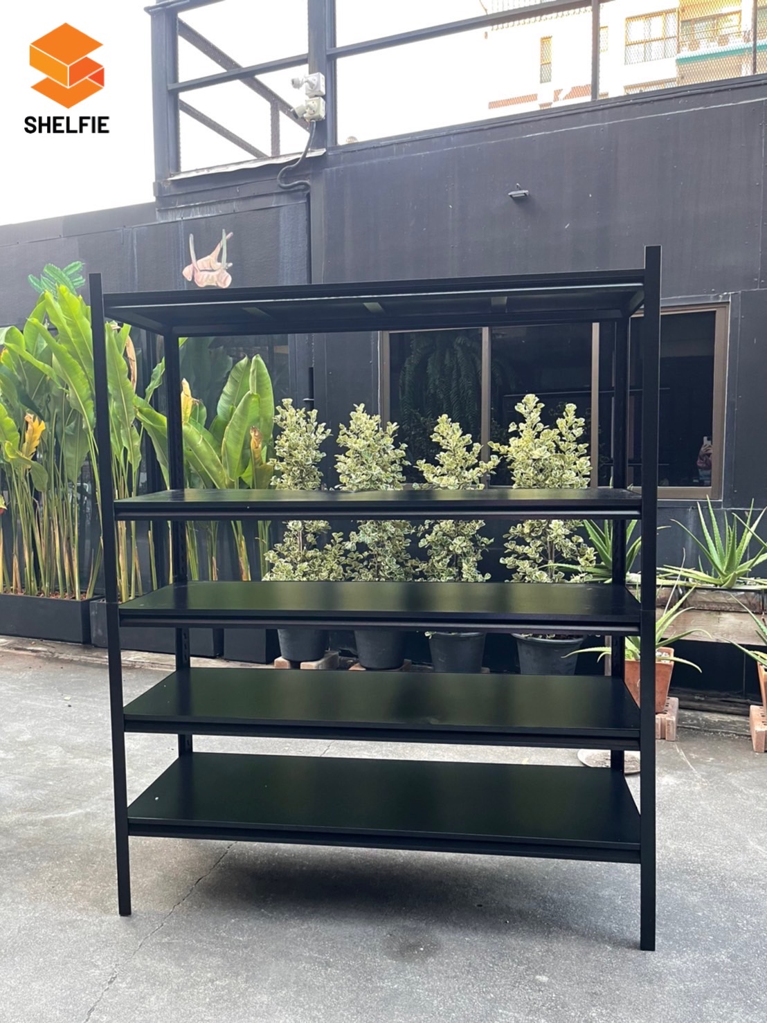 ชั้นเหล็ก 5 ชั้น : ขนาด ส183 x ก150 x ล50 ซม.