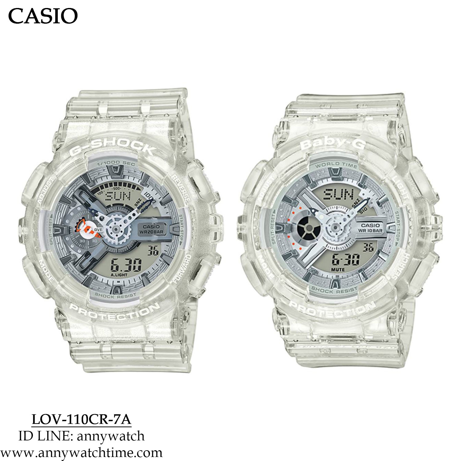 CASIO LOV-110CR-7A