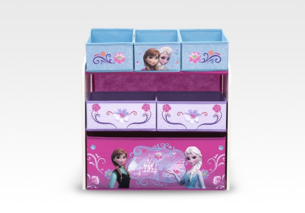 นำเข้า 🇺🇸 ชั้นเก็บของลาย โฟรเซ่น Disney Frozen Multi-Bin toy organizer ลิขสิทธิ์แท้ 100%