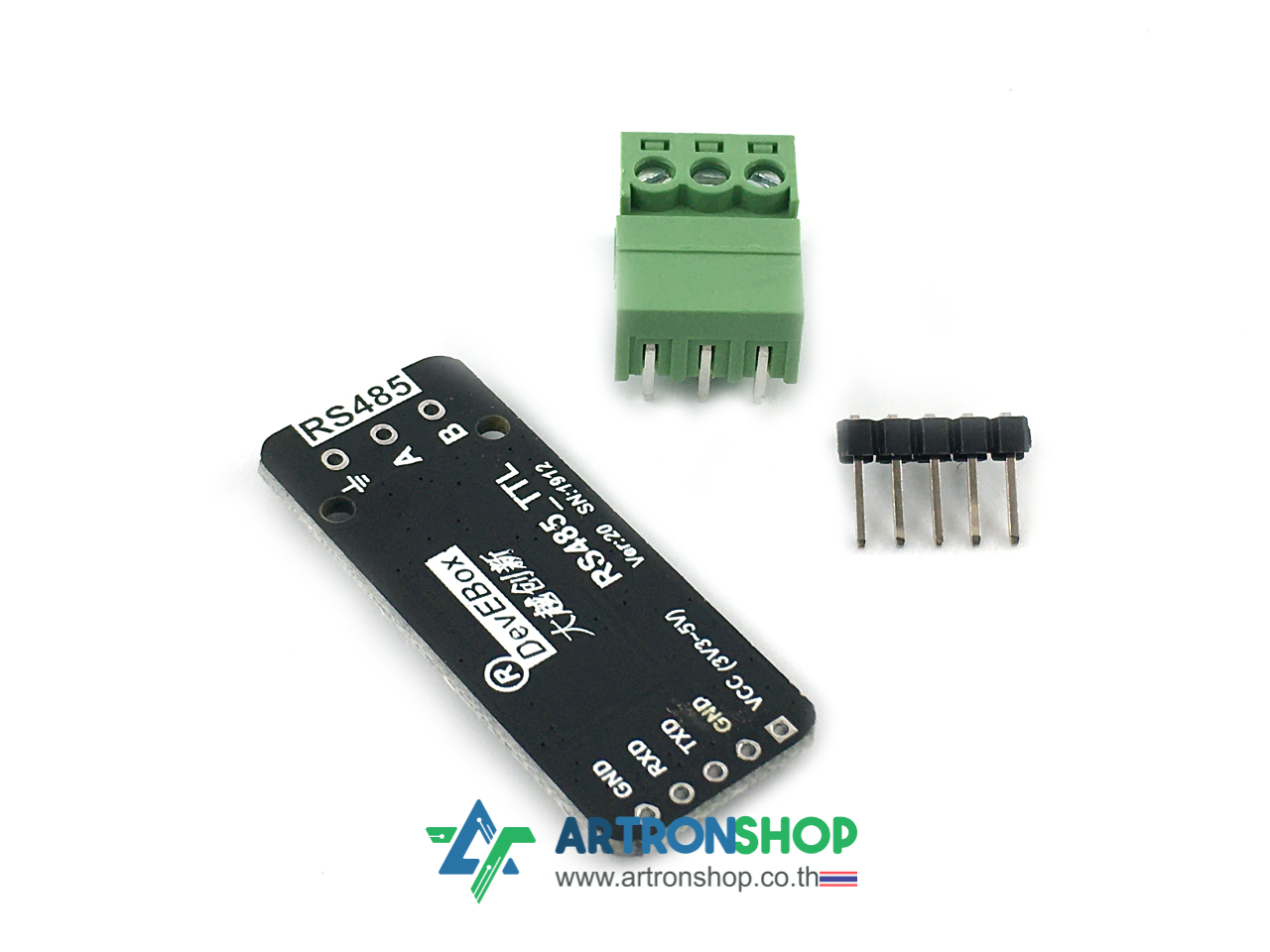 RS485_TTL UART TTL to RS485 with Automatic Direction Control โมดูลแปลง UART เป็น RS485 พร้อมวงจรควบคุมทิศทางอัตโนมัติ