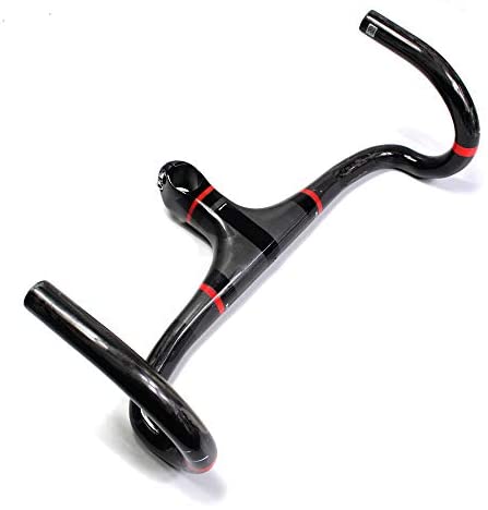 แฮนด์หมอบ EC90 XXX Integrated Bar/Stem Carbon Handlebar With Stem Bike Drop Bar