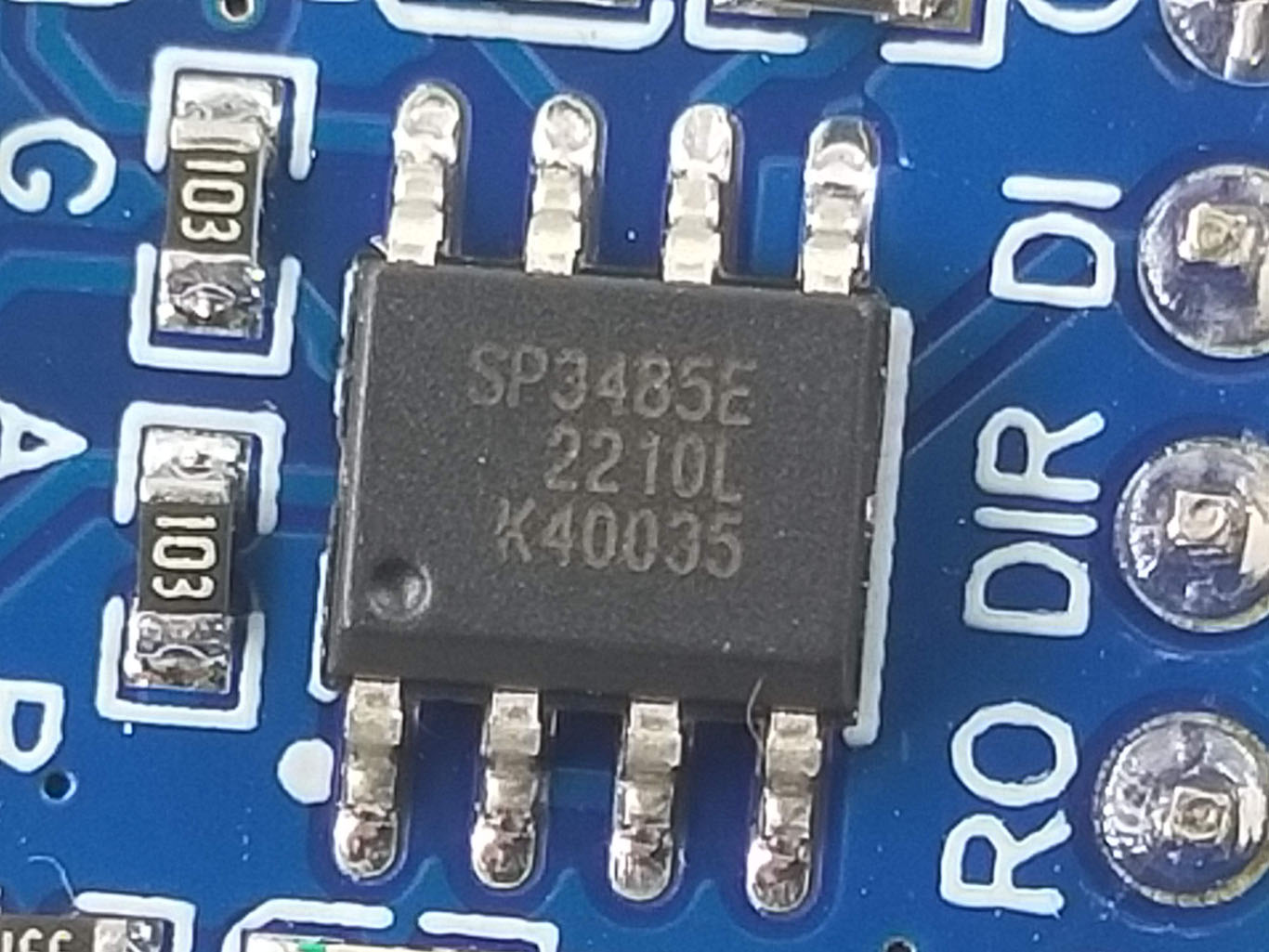 SP3485 โมดูลแปลง RS485 3.3V 5V UART to RS485 Module