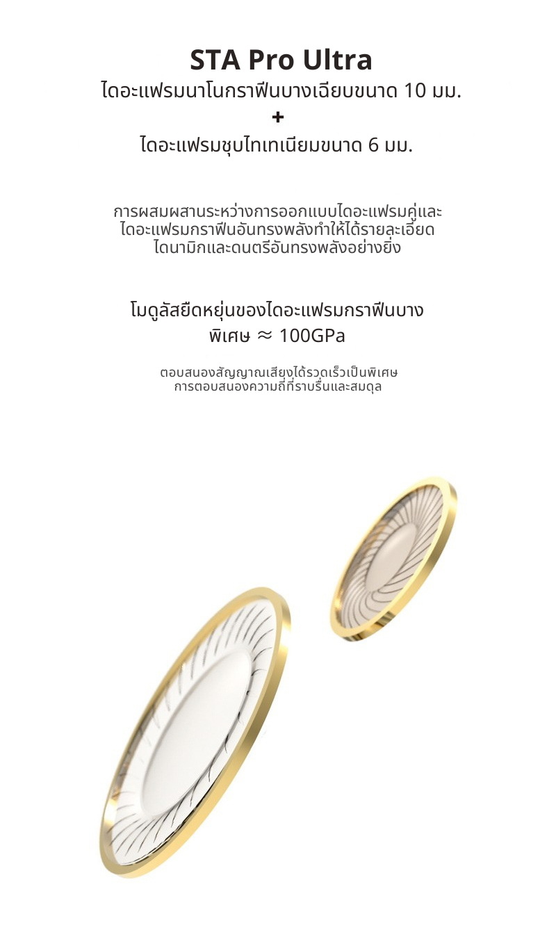 Ear Acoustic Audio STA-Pro Ultra หูฟัง IEMs 2 ไดรเวอร์ Dynamic ให้เสียงที่น่าทึ่ง ประกันศูนย์ไทย