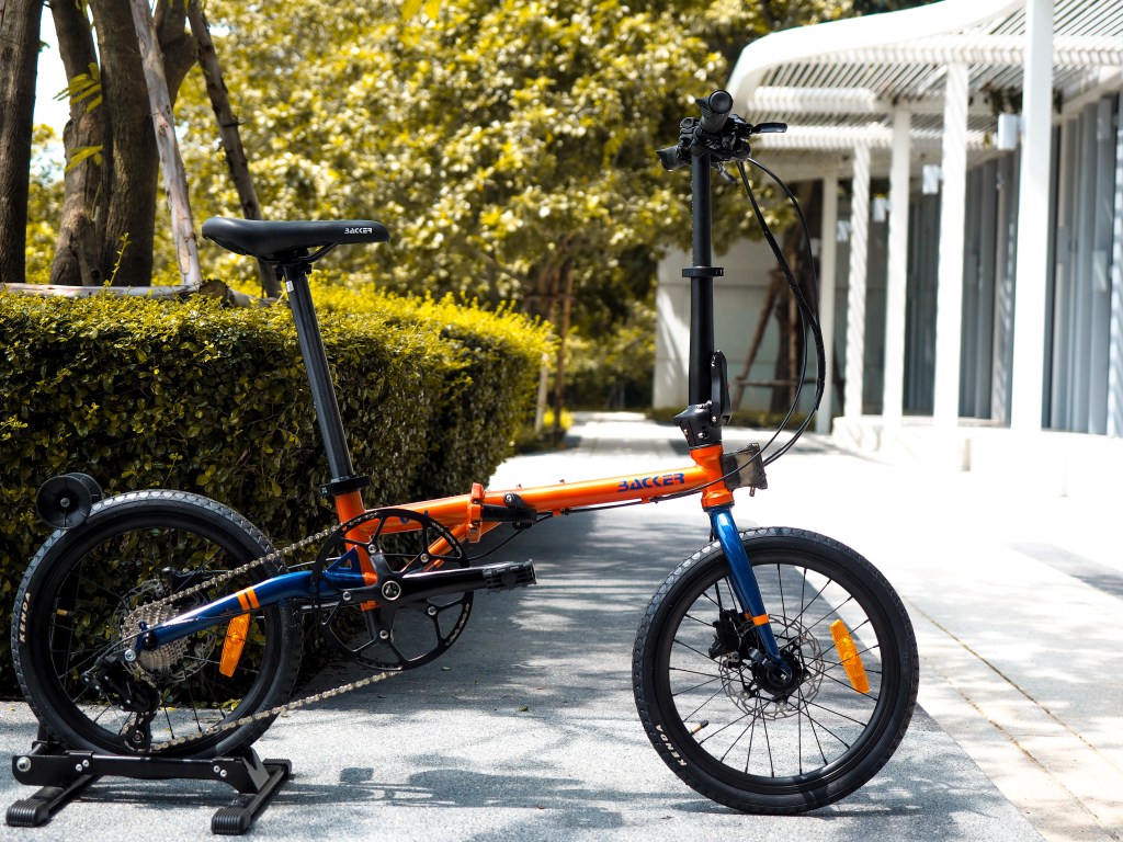 จักรยานพับ BACKER รุ่น V4 10 สปีด เฟรมโครโมลี่ ล้อ 16 นิ้ว (BACKER V4) 2021