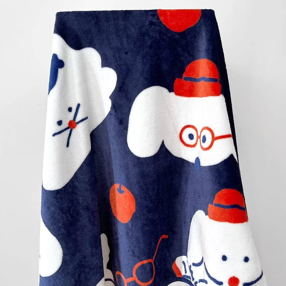 ผ้าห่มฟลานเนลพิมพ์ลาย