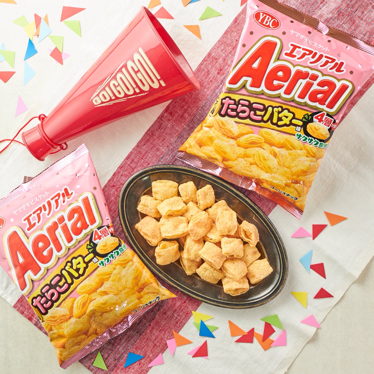ขนมขบเคี้ยวรสชาติไข่ปลา Aerial Tarako Butter Flavor 65 g