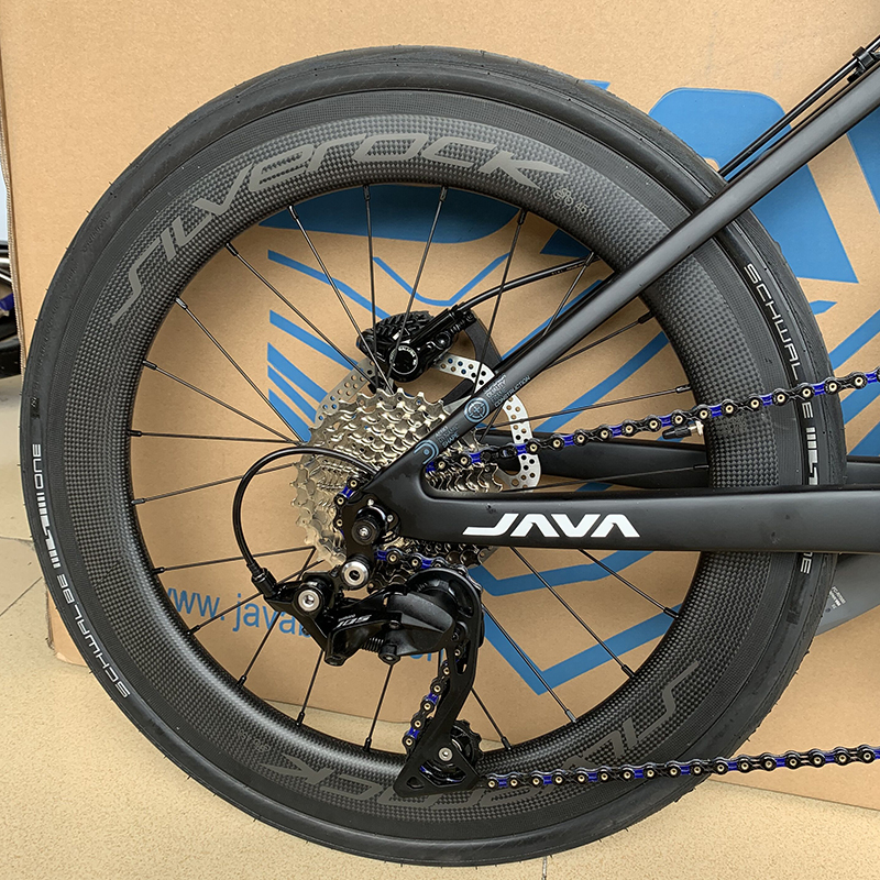 ล้อมินิ ล้อคาร์บอน SILVEROCK SR50 Carbon Wheels 451 20" 1 1/8" 22in 406 Disc Brake 50mm Clincher