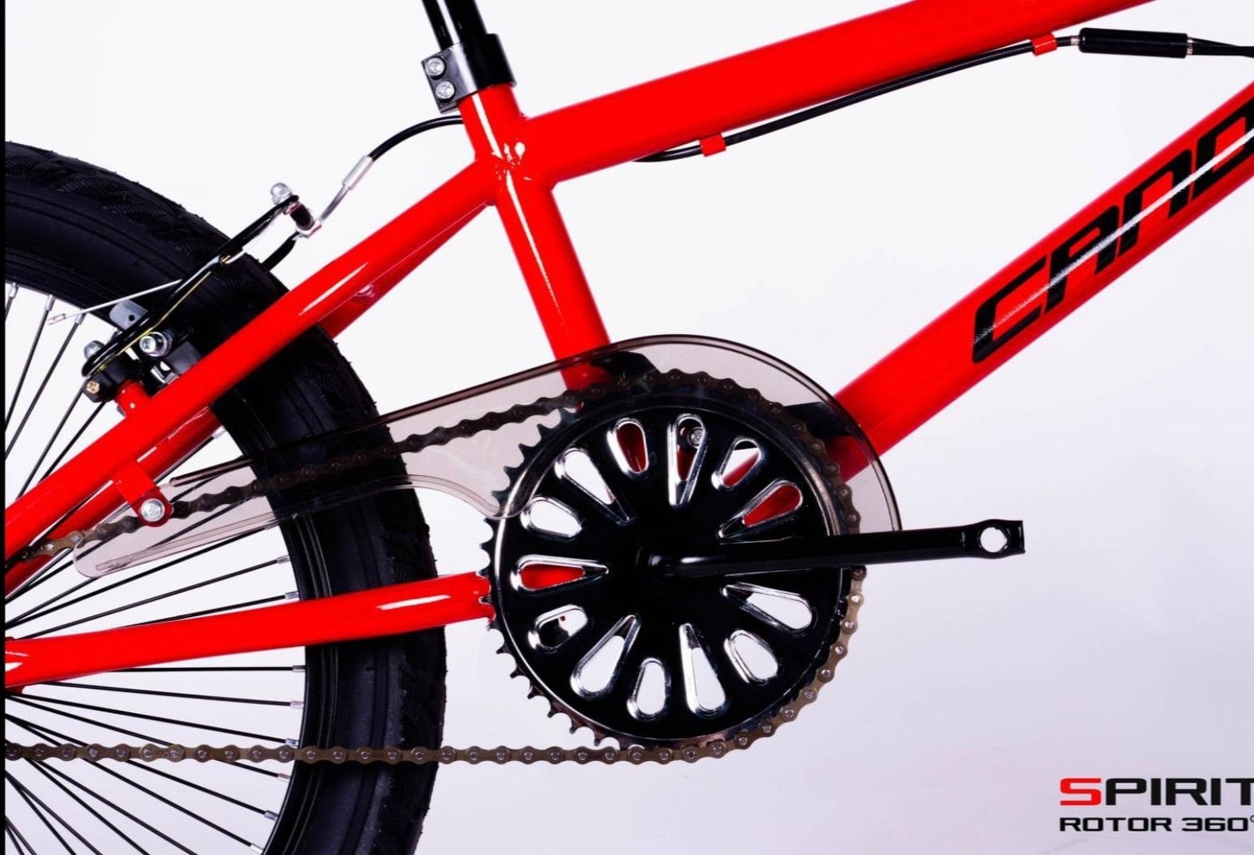 จักรยานบีเอ็มเอ็กซ์ BMX CANDY SPIRIT คอโรเตอร์ หมุนได้ 360องศา เฟรมเหล็ก, TT-038