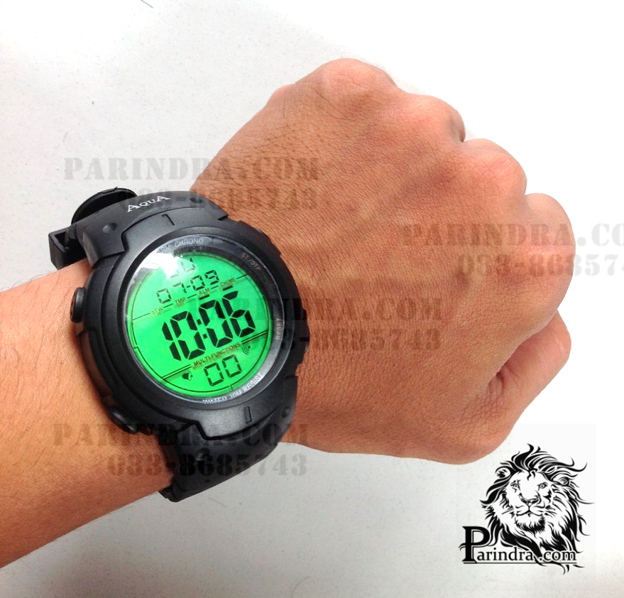 นาฬิกาข้อมือ AQUA รุ่นสะท้อนแสงกลางวัน รุ่น YF806 ทรง Sport