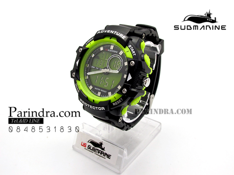 นาฬิกา US submarine TP3168M ดำ-เขียว