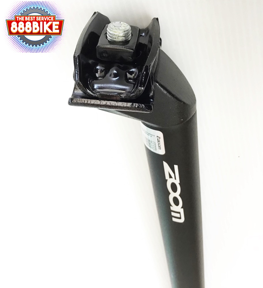 หลักอานตรง ZOOM ALLOY SEATPOST ,SP-406/ISO-M,27.5 ยาว 350มม.