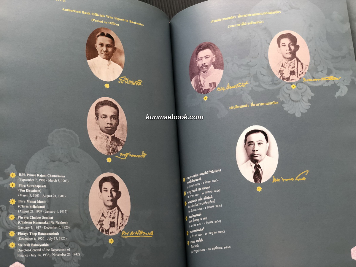 ๑๐๐ ปี ธนบัตรไทย ๒๔๔๕ - ๒๕๔๕ : Centenary of Thai banknote 1902 - 2002