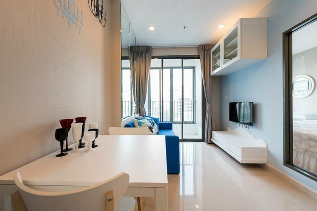 ให้เช่าคอนโด ไอดีโอ โมบิ พระราม 9 ห้อง 30.69 ตร.ม.แต่งสวย เฟอร์ครบ มีเครื่องซักผ้า ใกล้ MRT