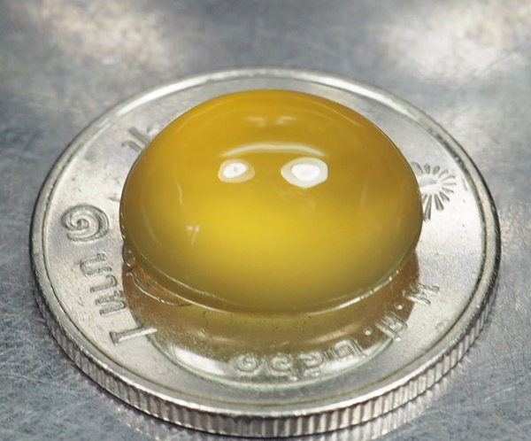 คาลซิโดนีสีเหลือง(Yellow Chalcedony) 6.35 กะรัต