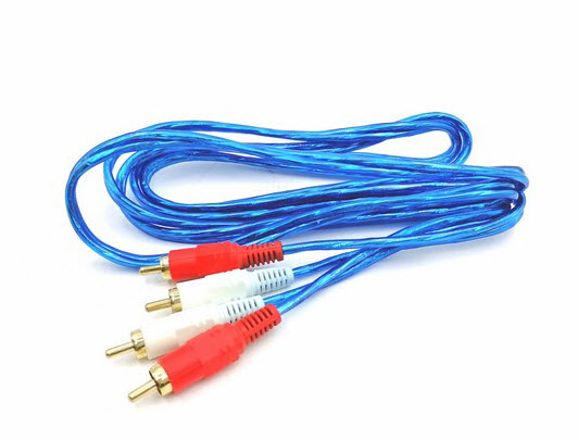 สายสัญญาณ 2RCA, สาย AV ด้านละ2หัว (แดง-ขาว)