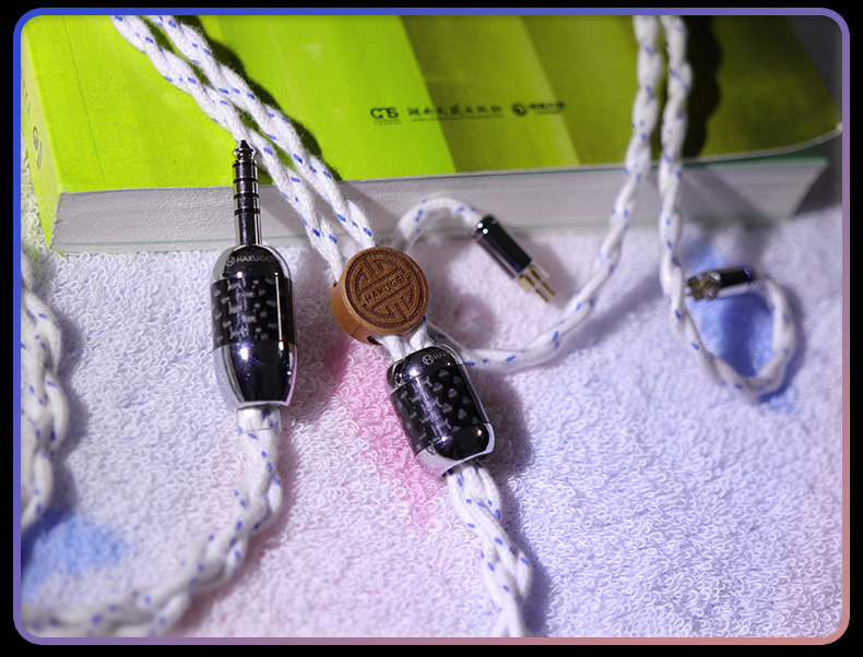 Hakugei Fox Fairy สายอัพเกรดหูฟัง 6N Pure Silver Handmade ระดับเทพ