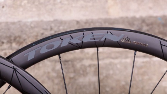 ล้อเสือหมอบคาร์บอน ดิสค์เบรก TOKEN VENTOUS DISE C36D 700C ROAD DISC WHEELSET 2020, CERAMIC TFT
