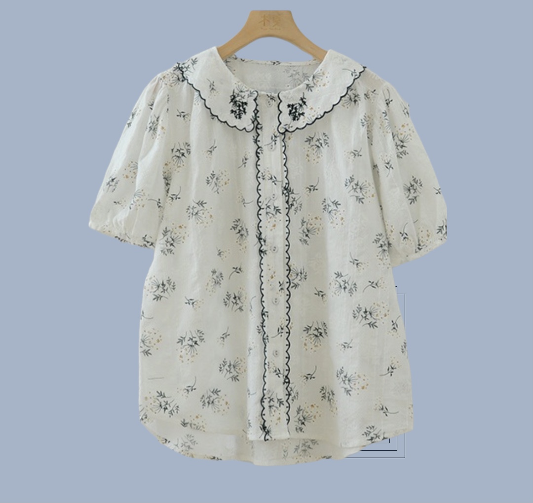 เสื้อผ้าฝ้ายคอบัว