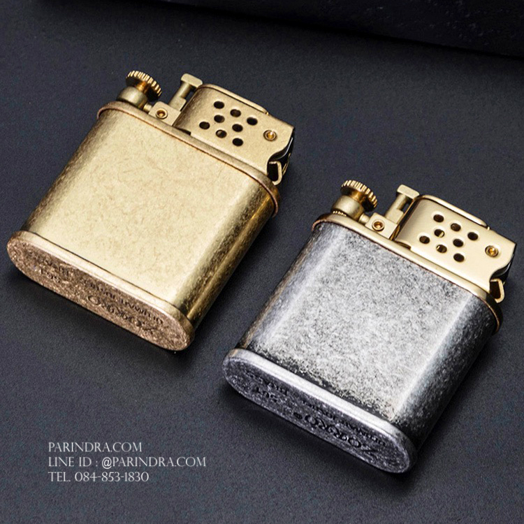 ไฟแช็กน้ำมัน ZORRO Premiun Lighter 561 ทองเหลืองทั้งตัว