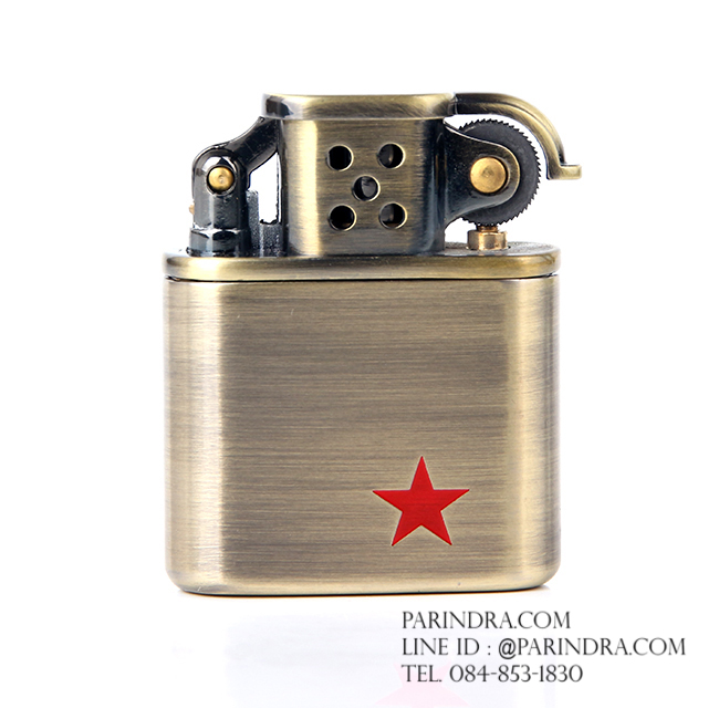 ไฟแช็กน้ำมัน ZORRO Lighter รุ่น Z506-605 ดาวแดงคลาสสิก