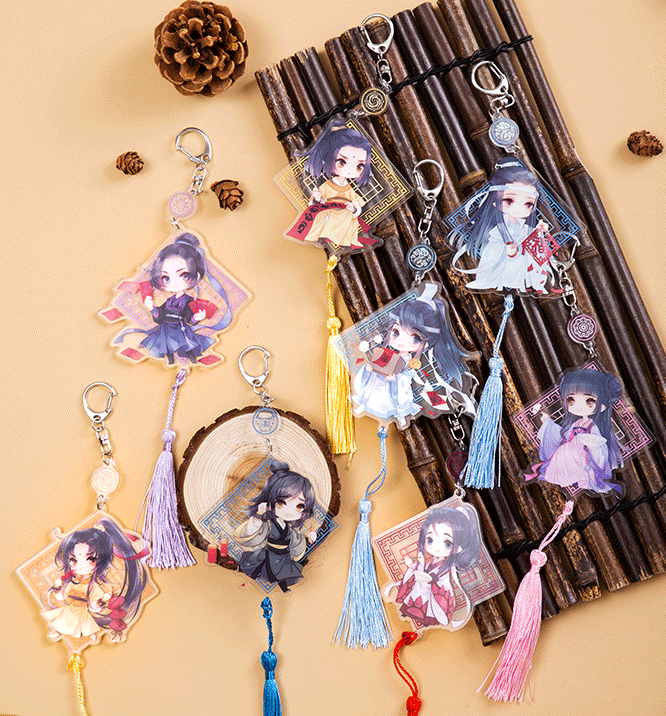 [Official goods] พวงกุญแจอะคริลิคพู่ห้อย ปรมาจารย์ลัทธิมาร (Anime.ver)