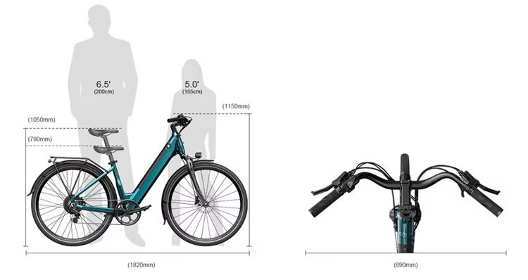 จักรยานไฟฟ้า FIIDO C11 Pro – มอเตอร์ 250W, แบตเตอรี่ 48V 10.4Ah, เซนเซอร์แรงบิด, เบรกไฮดรอลิก | จักรยานไฟฟ้าเมือง 27.5 นิ้ว