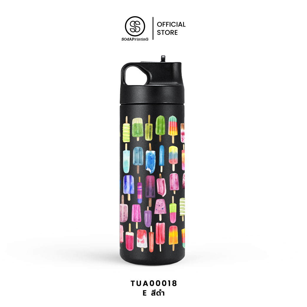 แก้วเก็บอุณหภูมิ พิมพ์ลาย SOdA IceCream Pop รหัส TUA00018 #SOdAPrintinG