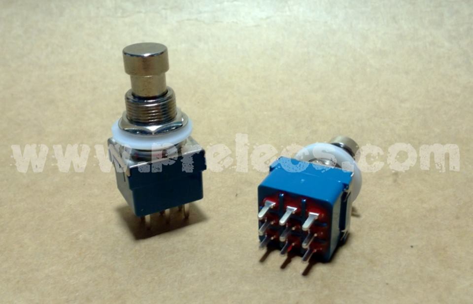 3PDT Foot switch 9ขา (ลงปริ้น)