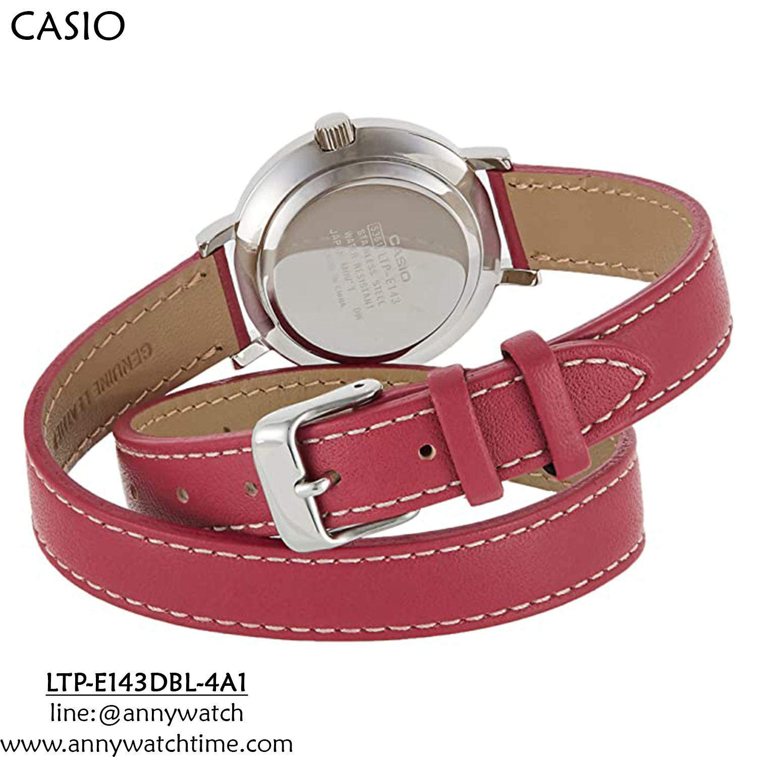 CASIO LTP-E143DBL-4A1