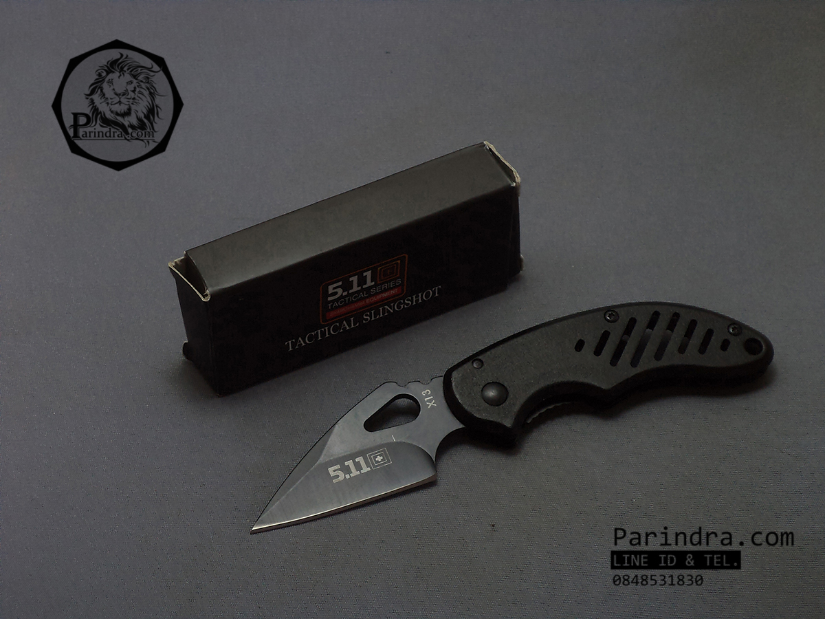 มีดพับ 5.11 Tactical Slingshot รุ่น X13 มีดต่อสู้ระยะประชิด (OEM)