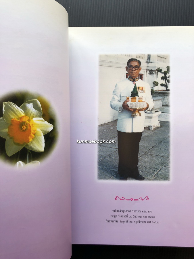 อนุสรณ์ในงานพระราชทานเพลิง หม่อมเจ้าดุลภากร วรวรรณ ท.ม.,ท.จ.