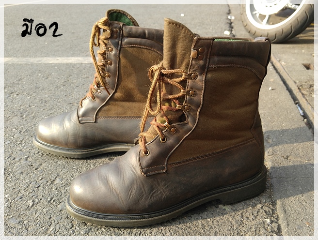 รองเท้าจังเกิ้ล RED WING รุ่น GORE-TEX มือ2 หนังน้ำตาล