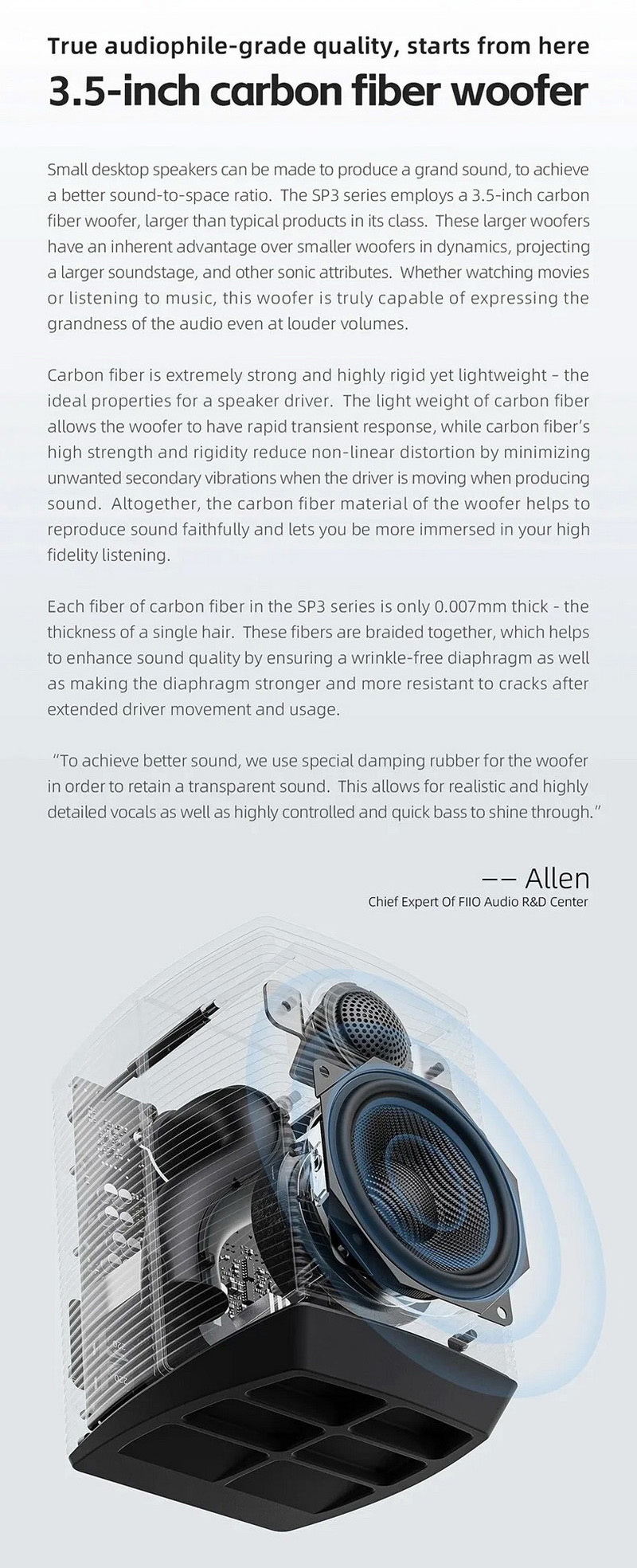 FiiO SP3 BT สุดยอดลำโพง Bluetooth Active Speakers ระดับ High Fidelity รองรับ LDAC, Dual Hi-Res ประกันศูนย์ไทย