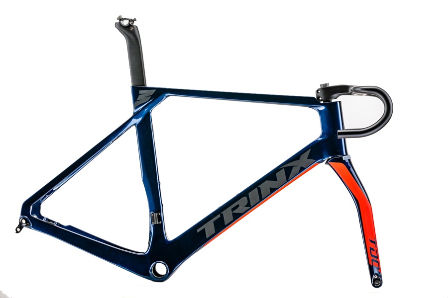 เฟรมเสือหมอบ ALL AROUND เฟรมเซ็ต TRINX TDO3.0 CARBON FRAMESET Disc brake เฟรมคาร์บอน T800 พร้อมแฮนด์อินทิเกรต ดิสก์เบรค