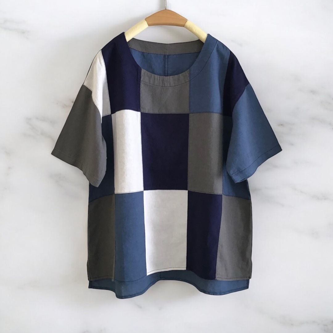 เสื้อผ้าฝ้ายต่อลาย