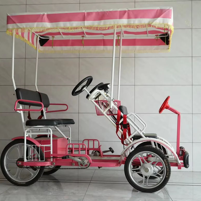 รถจักรยานไฟฟ้า 4 ล้อ FAVORITE FO-EP1 Electric Surry bike | สำหรับครอบครัว พร้อมเบาะเด็ก