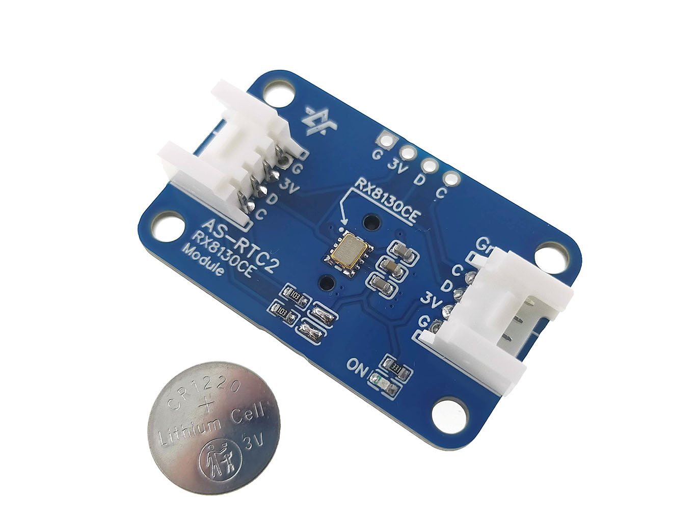 AS-RTC2 RX8130CE โมดูลนับเวลา RTC I2C Modules