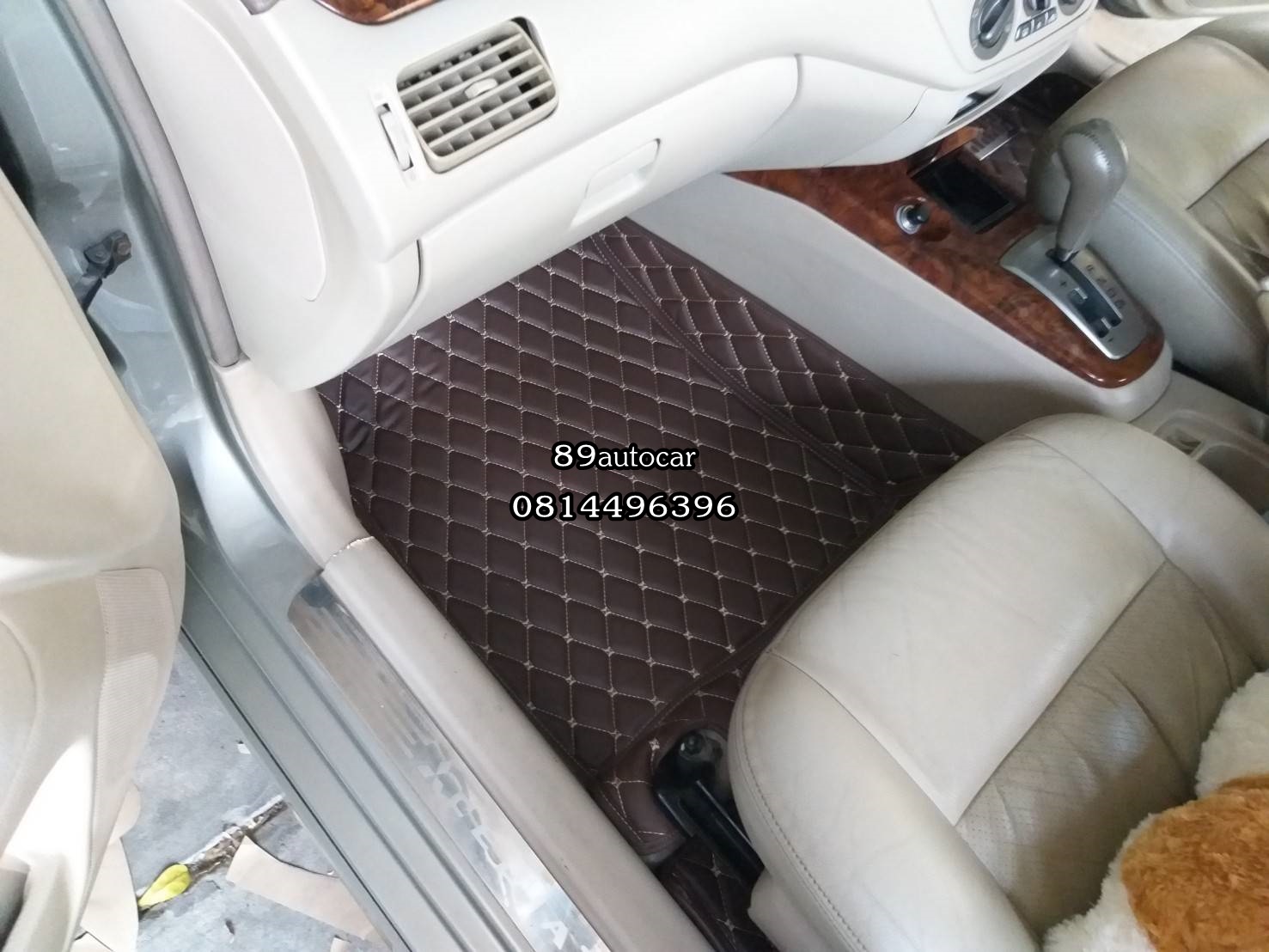 พรมปูพื้นรถยนต์ Mitsubishi Lancer Cedia & New Lancer เข้ารูป เต็มคัน