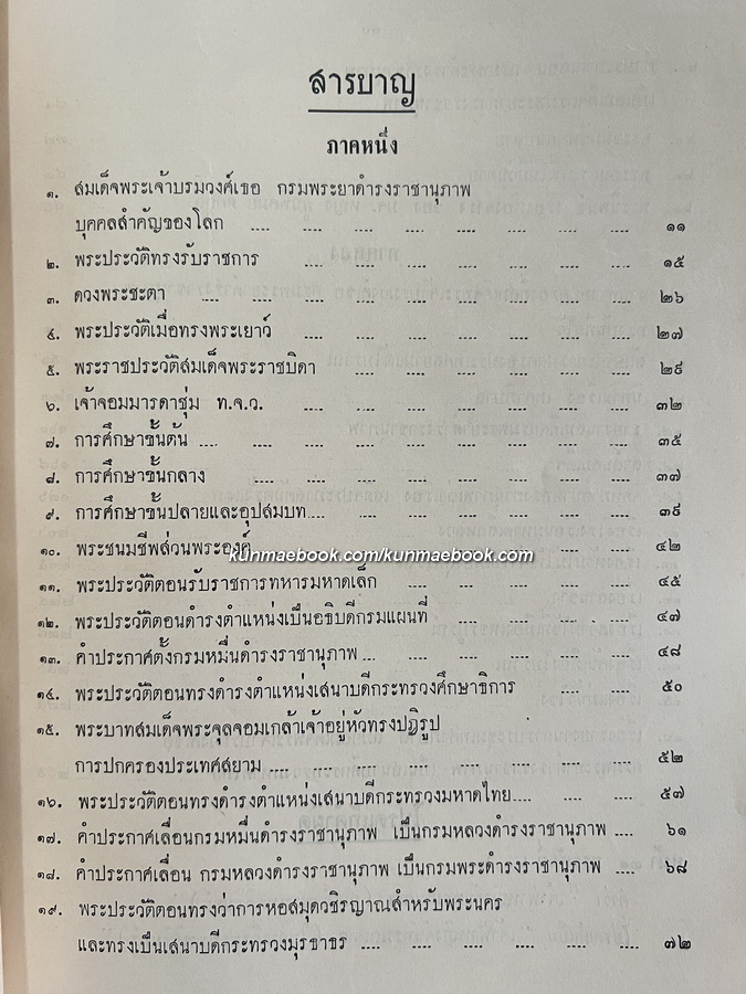 สมเด็จฯ กรมพระยาดำรงราชานุภาพ และ งานทางปกครองของพระองค์ อนุสรณ์ ร.ต.ตวงสิทธิ์ จารุเสถียร