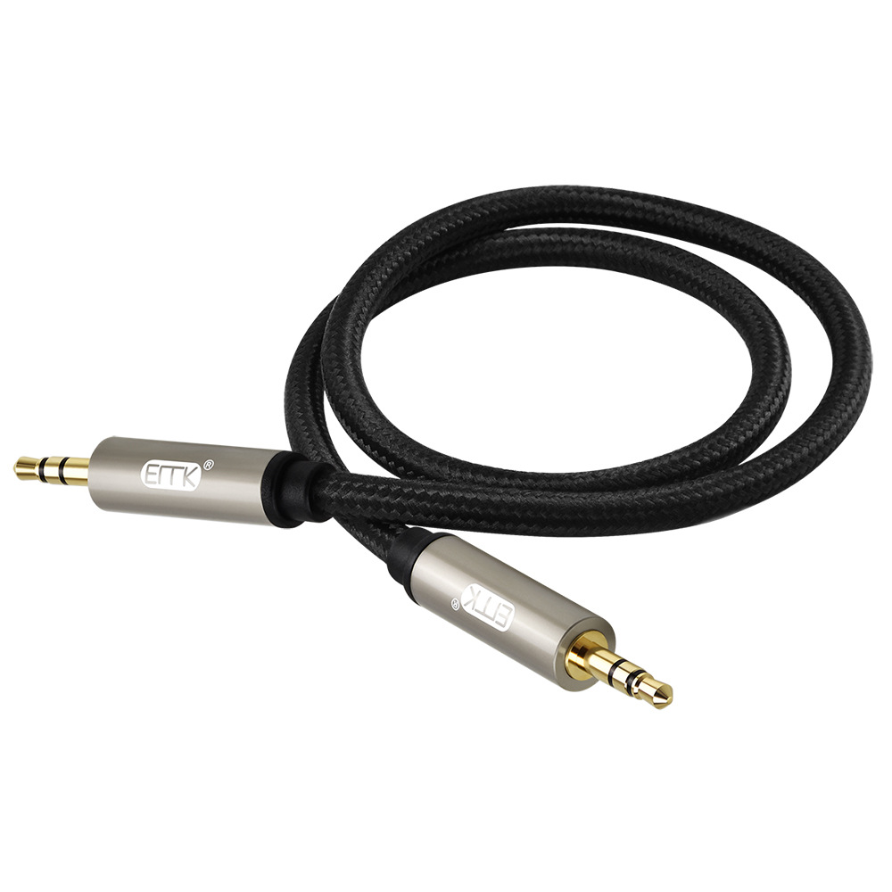 ขาย ERTK AUX 3.5mm to 3.5mm สายเกรดพรีเมี่ยม สายถักหนังงู คุณภาพเกรด Audiophile