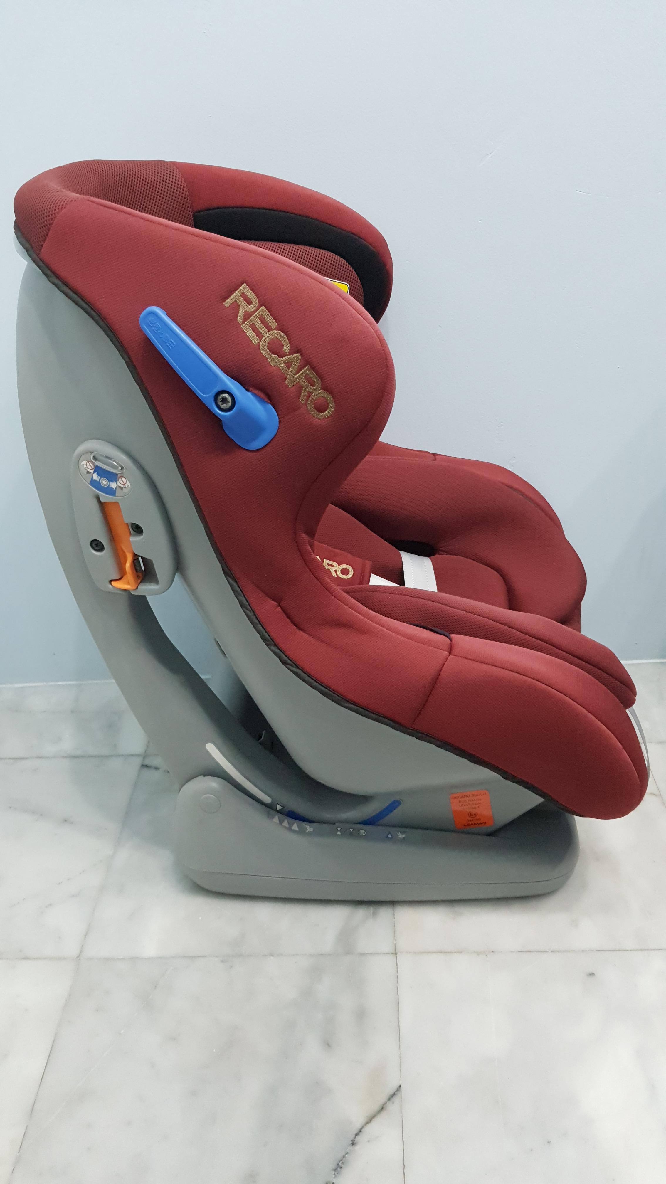 RECARO รุ่น Start +i สีแดงขอบทอง