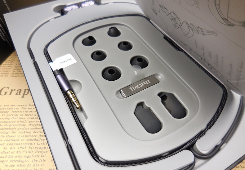 ขาย 1more C1002 หูฟัง2ไดรเวอร์ทรงแคปซูล