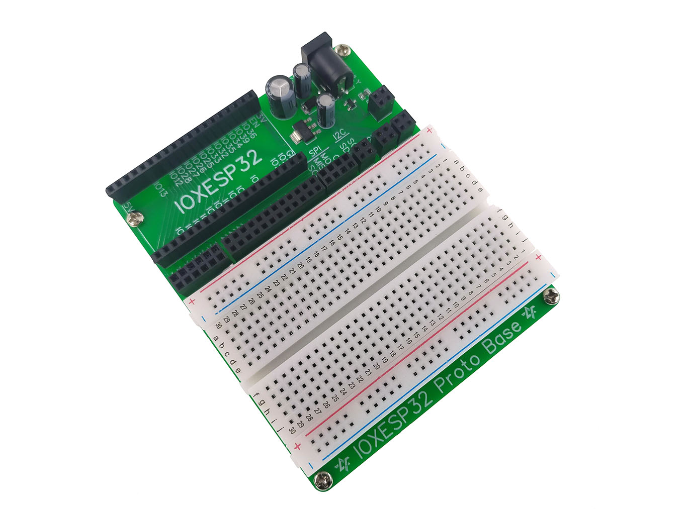 IOXESP32 Proto Base บอร์ดทดลอง ESP32